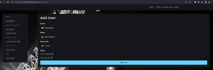 Black Bag challenge screenshot
